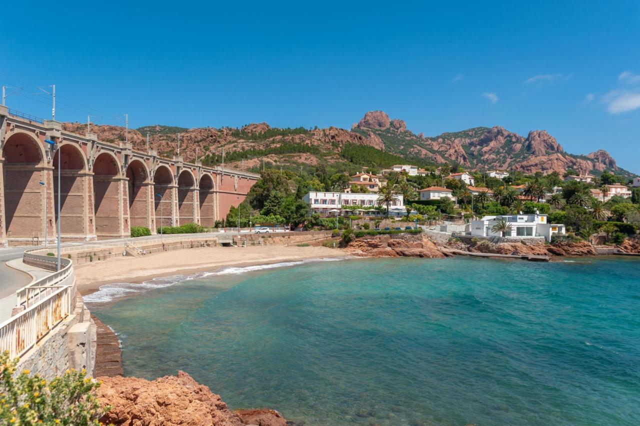 Agay Cap Esterel Village Allee Fleurs - F2 Clim Vue Golf Et Mer - Grande Terrasse Plein Sud Saint-Raphaël 외부 사진